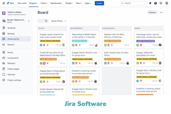 Jira quản lý dự án theo phương pháp Agile