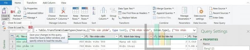 Chọn Only Create Connection, và ấn OK