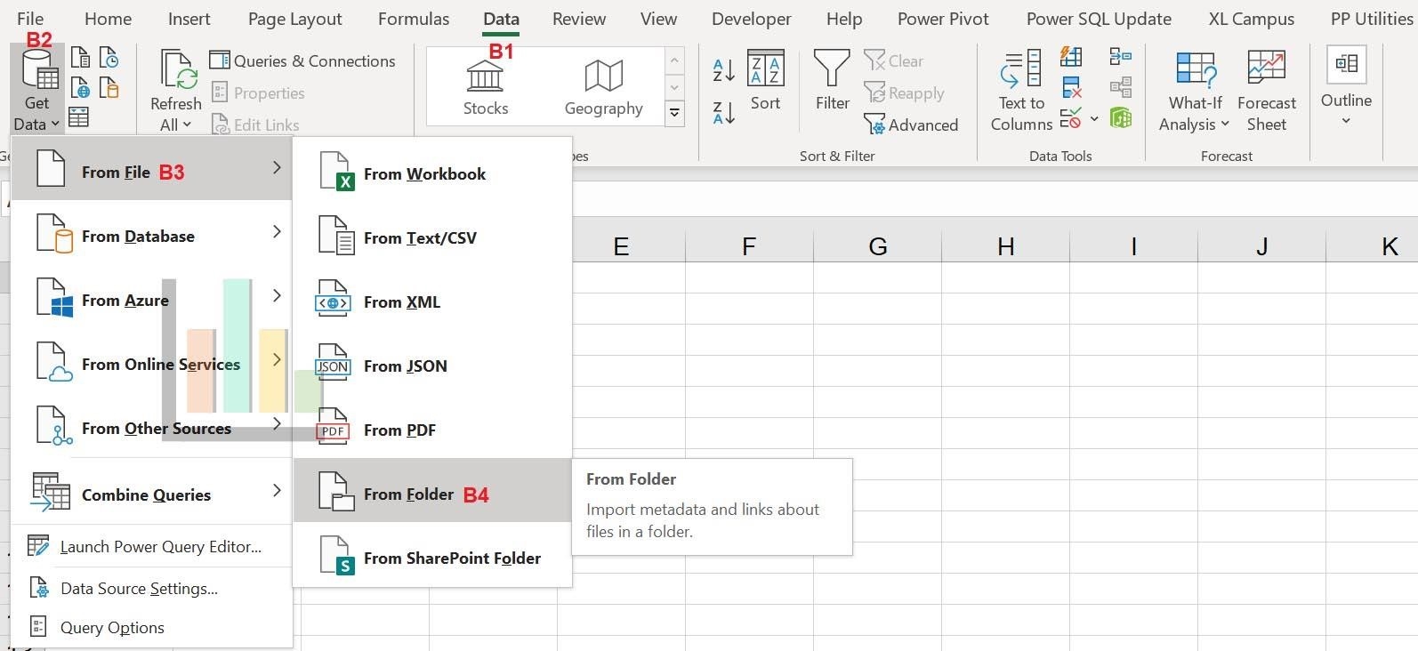 H1. Cách tổng hợp dữ liệu từ nhiều file excel về một sheet Excel duy nhất (cách gộp nhiều file excel thành 1)