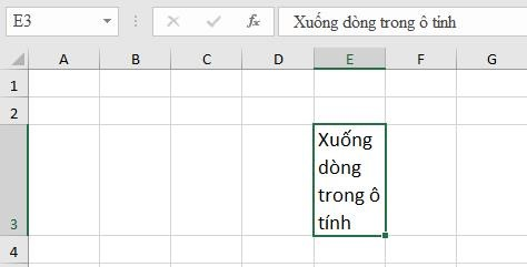 CÁCH 3: Điều chỉnh bằng Format Cells