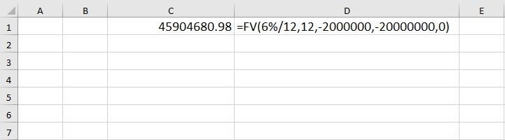 Các hàm tài chính trong Excel