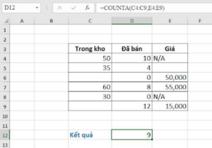 cach dung ham count va ham counta trong excel 882486